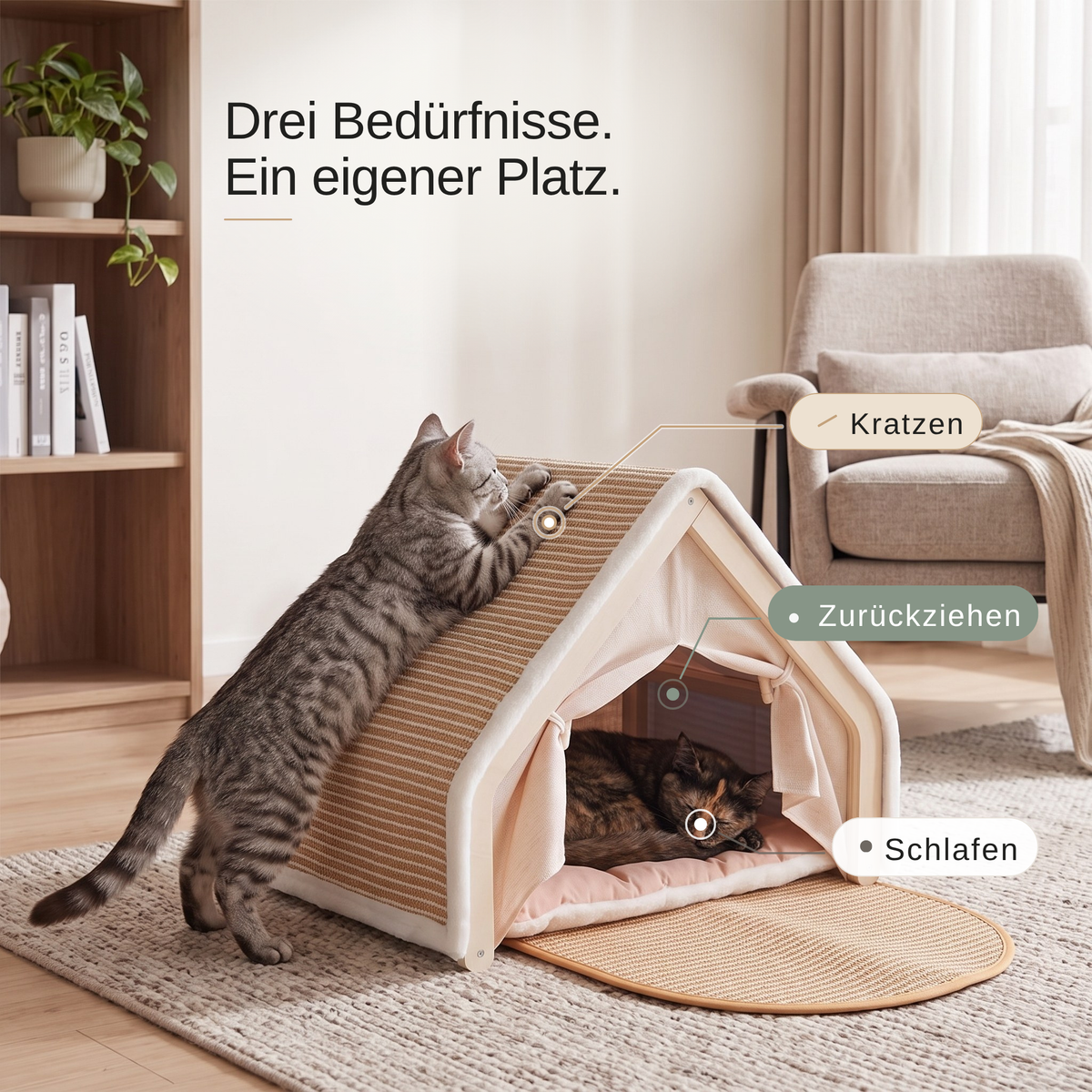 Fellido™ Kratzhaus